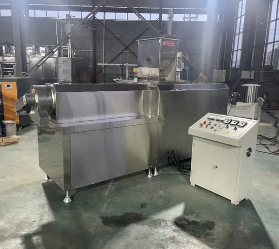 Twin-Screw Steam Floating Fish Feed Pellet Machine