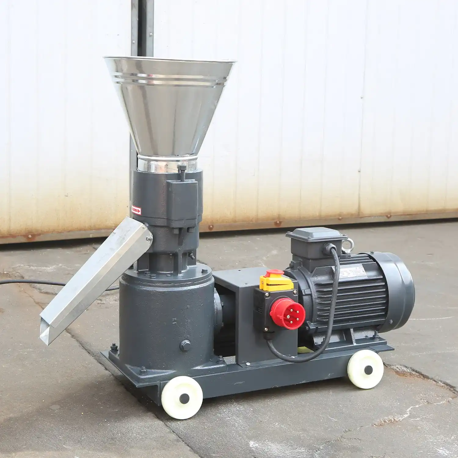 3kW Flat Die Feed & Biomass Pellet Machine